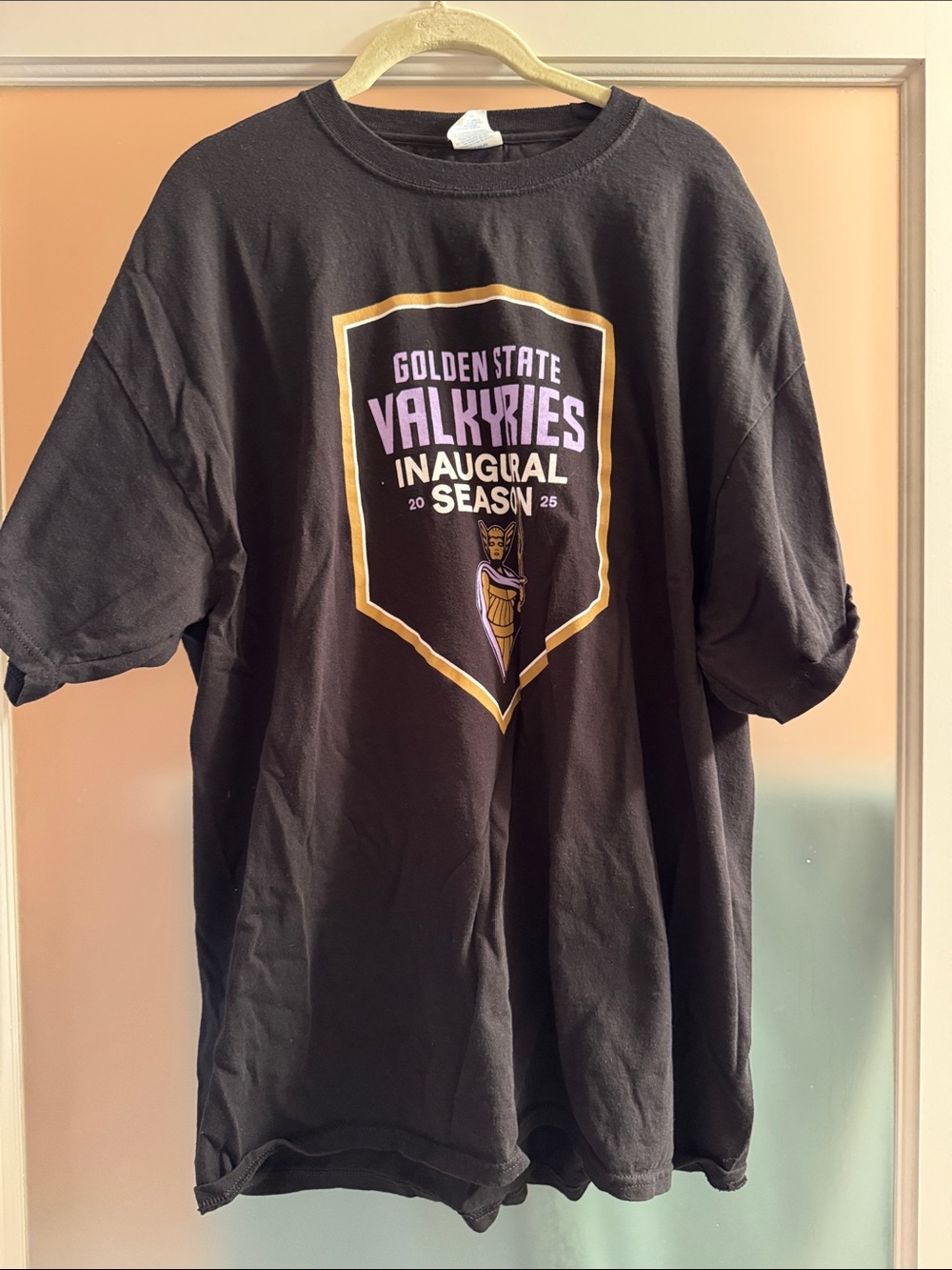 Golden State Valkyries Black Inaugural Season T-Shirt